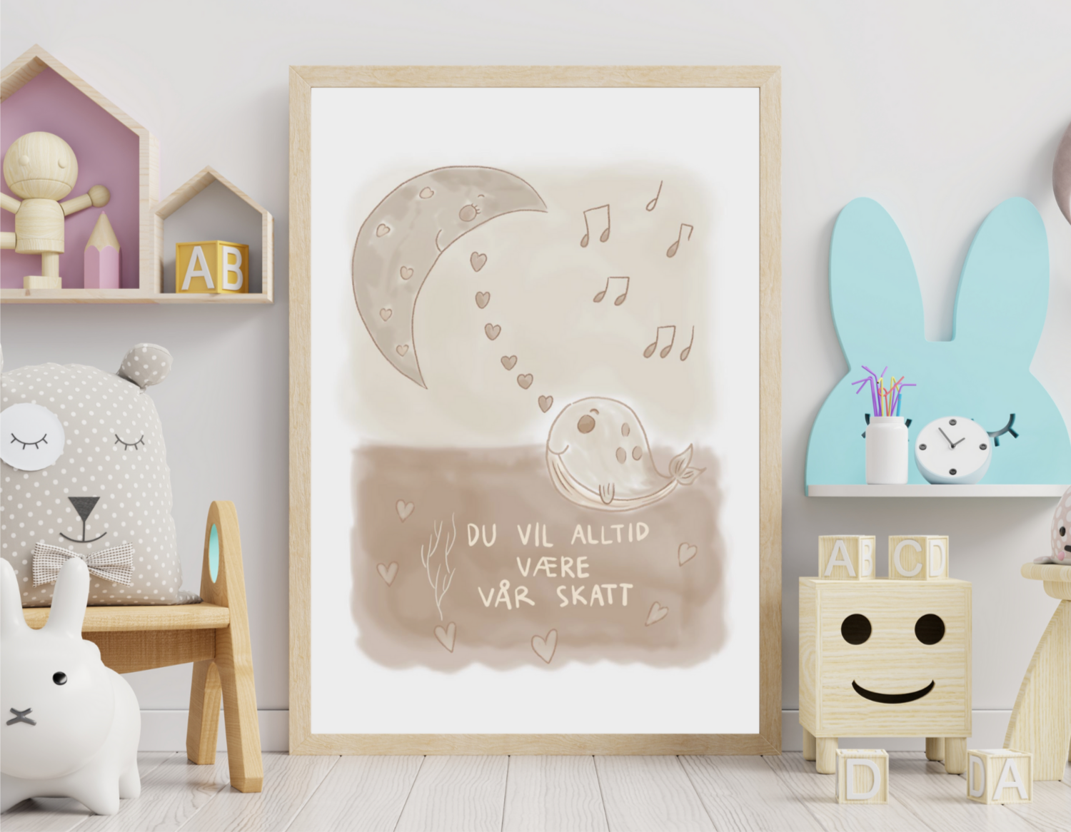 Plakat - Du vil alltid være vår skatt