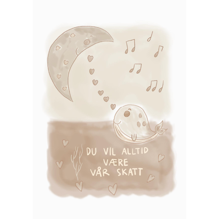 Du vil alltid være vår skatt