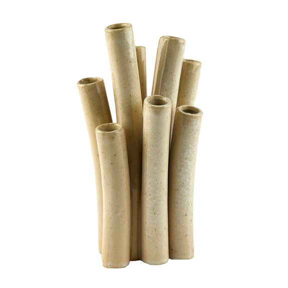 Fries vase - raw hvit